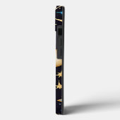 Mond und Sterne Celestial Case-Mate iPhone Hülle (Rückseite / Links)