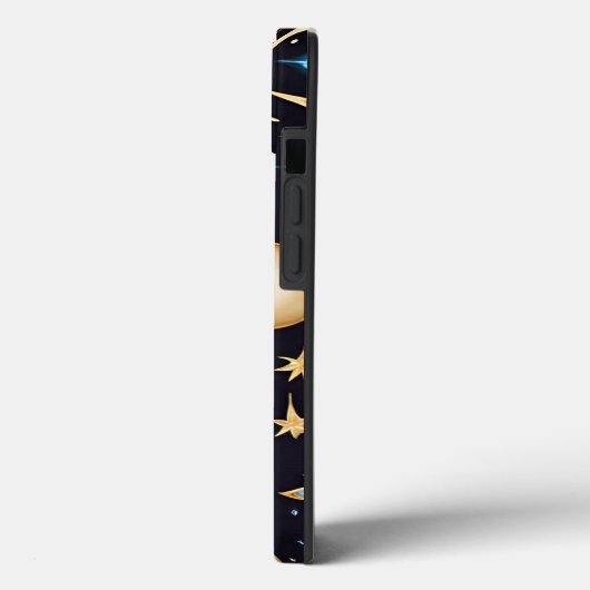 Mond und Sterne Celestial Case-Mate iPhone Hülle (Rückseite / Links)