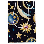 Mond und Sterne Celestial Mittlere Geschenktüte (Vorderseite)
