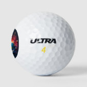 Mond und Sterne Golfball (Logo)