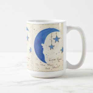 Mond und Sterne Kaffeetasse