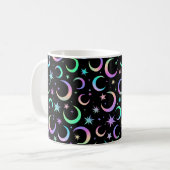 Mond und Sterne Kaffeetasse (Vorderseite Links)