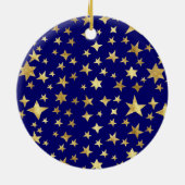 Mond und Sterne Keramik Ornament (Hinten)