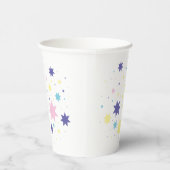 Mond und Sterne. Pappbecher (Rechts)