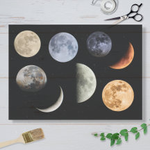 Mond und Sterne