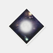 Mond und Sterne Serviette (Ecke)