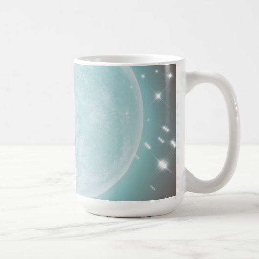 Mond und Sterne Tasse (Rechts)