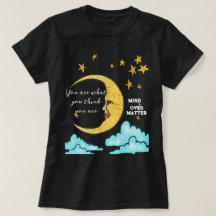 Mond und Sterne Verstand über Matter Shirt böse Au