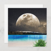 Mond und Strand (Vorne/Hinten)