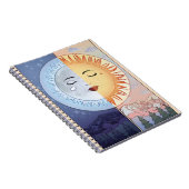 Mond und Sun Vintage Mystery Notebook Notizblock (Rechte Seite)