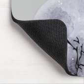Mond und Vögel Mousepad (Ecke)