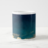 Mond und Wolken Jumbo-Tasse (Vorderseite)