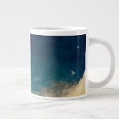 Mond und Wolken Jumbo-Tasse (Rechts)