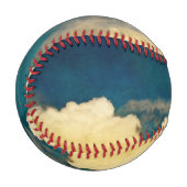 Mond und Wolkenlandschaft Baseball (Vorderseite Links)