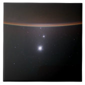 Mond, Venus, Jupiter & Earth (ISS) (NASA) (Space) Fliese (Vorderseite)