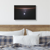 Mond, Venus, Jupiter & Earth (ISS) (NASA) (Space) Leinwanddruck (Insitu (Schlafzimmer))
