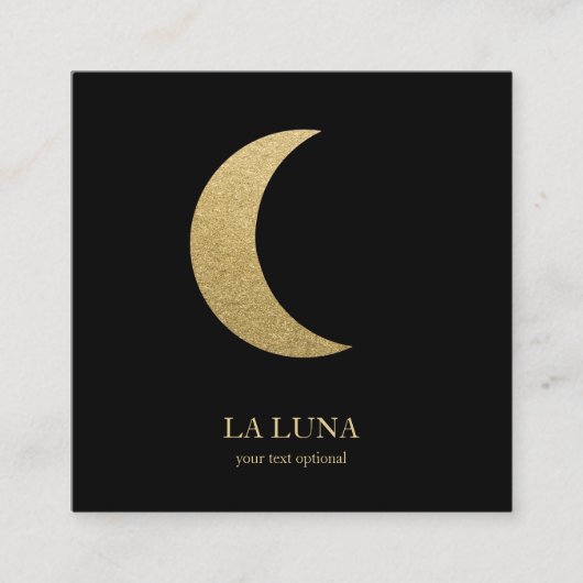 Mond  Visitenkarte (Vorderseite)