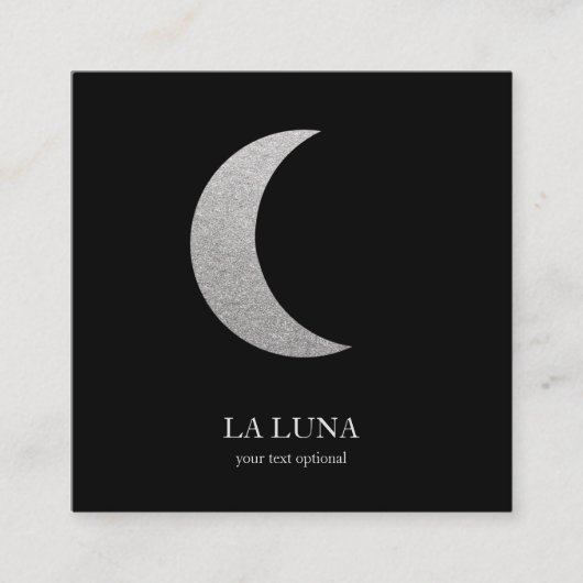 Mond  Visitenkarte (Vorderseite)