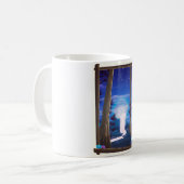 Mond Wasserfall Kaffeetasse (Vorderseite Links)