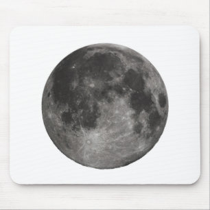 Mond Weltraum Büro Party Dusche Frieden Liebe Kuns Mousepad
