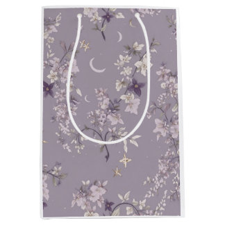 Mond-Wisteria — Staubiger Lavendel Botanischer Ums Mittlere Geschenktüte