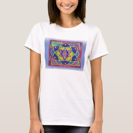 Mond Yantra T-Shirt (Vorderseite)