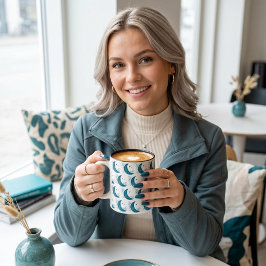 Mond Zweifarbige Tasse