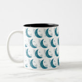 Mond Zweifarbige Tasse (Links)