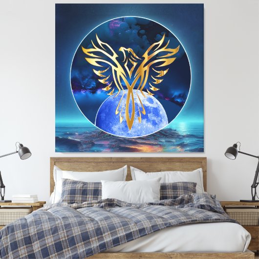 Mondadler Leinwanddruck (Insitu (Schlafzimmer))