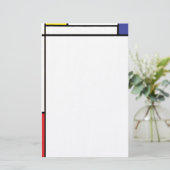 mondäne Schreibwaren Briefpapier (Stehend Vorderseite)