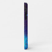 MONDANGEL IN BLUE GOLD GLITZERN Monogramm Case-Mate iPhone Hülle (Hinten/Links)