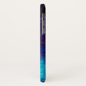 MONDANGEL IN BLUE GOLD GLITZERN Monogramm Case-Mate iPhone Hülle (Hinten/Links)