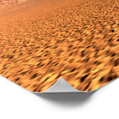 Mondansicht der Planeten Newerades Poster (Ecke)