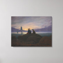 Mondaufgang am Meer (von Caspar David Friedrich)