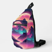 Mondaufstieg Crossbody Bag (Rechte Ecke)