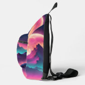 Mondaufstieg Crossbody Bag (Rechts)