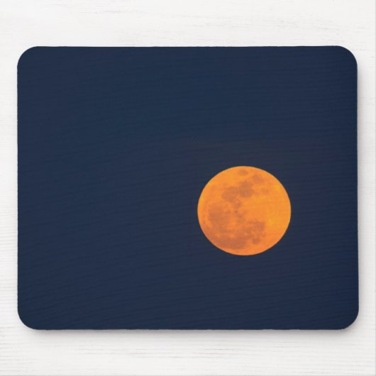Mondaufstieg des Super-Mondes | Savannah, Georgien Mousepad (Vorne)