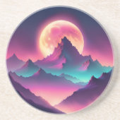 Mondaufstieg Getränkeuntersetzer (Vorne)