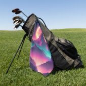 Mondaufstieg Golfhandtuch (Gras)