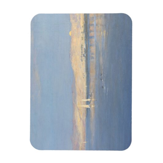 Mondaufstieg über dem Nil Magnet (Vertikal)