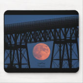 Mondaufstieg unter der Walkway-Brücke Mousepad (Vorne)