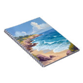 Monday in Malibu | Beach Cliffs CA Travel  Notizblock (Rechte Seite)