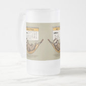 Monday Mood Mattglas Bierglas (Vorderseite Links)