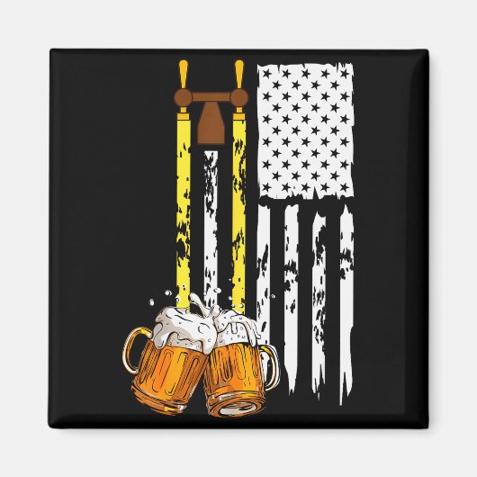 Monday To Friday Beer Drinking Funny Work Week Dri Magnet (Vorne)