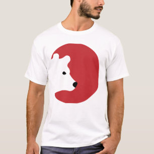 Mondbär - Minimaler Wilder T - Shirt