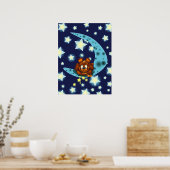 Mondbär Poster (Küche)