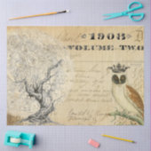 Mondbaum-Dekoupage Seidenpapier (Basteln)