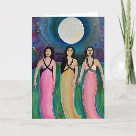 Mondbeehrer Karte (Vorderseite)