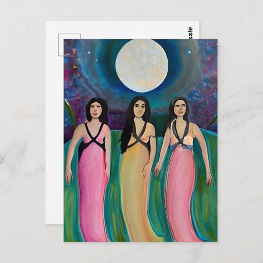 Mondbeehrer Postkarte (Vorne/Hinten)