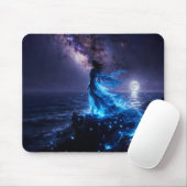 Mondbeglänzte Himmelfahrt -  Mousepad (Mit Mouse)